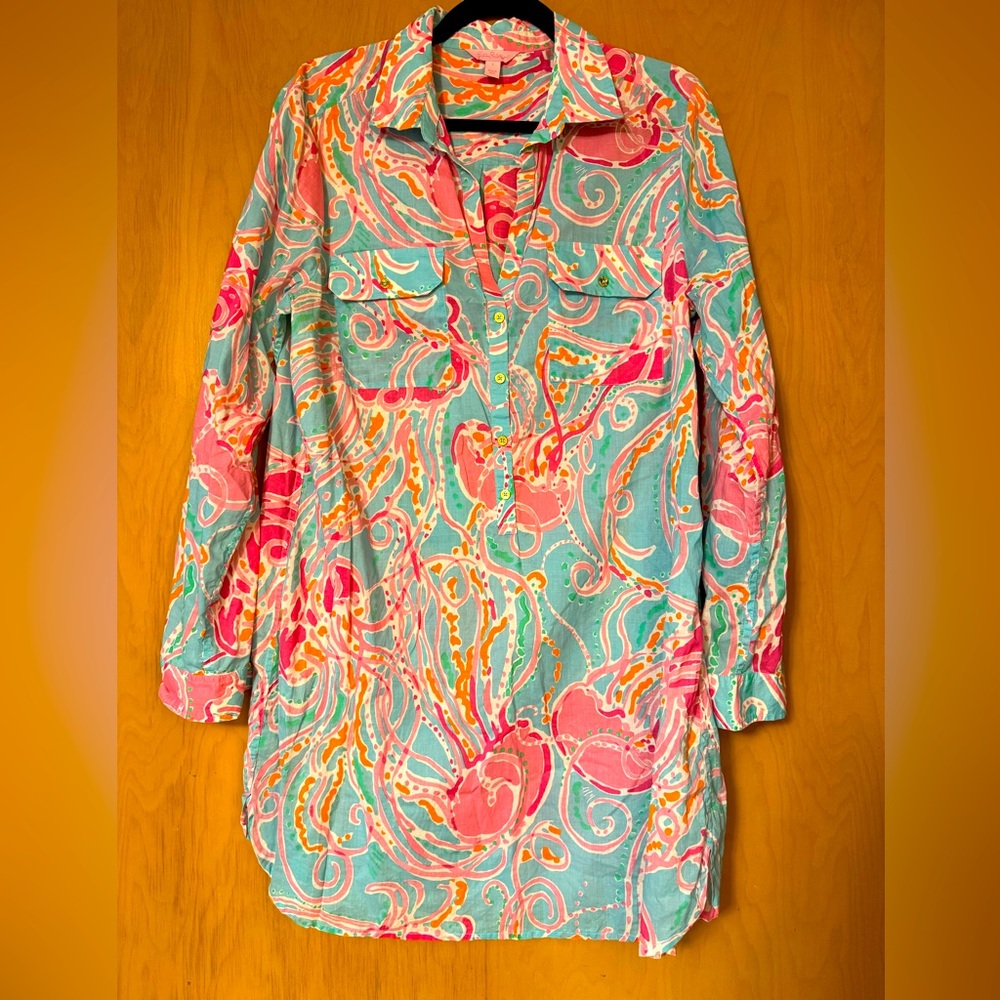Lilly Pulitzer Tunic in Jellies be Jammin